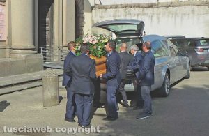 Viterbo - Il funerale della Felicetta alla chiesa della Trinità