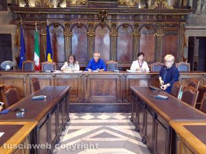 Viterbo - La riunione della commissione