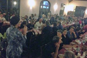 Tarquinia - La cena di solidarietà del comitato 100% Farnesiana