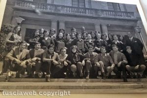 Viterbo - Una foto di classe nell'anno scolastico 1970-1971