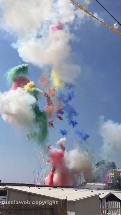 Genova - La Sagra del fuoco a Recco