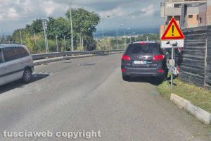 Viterbo - problemi di viabilità a Belcolle