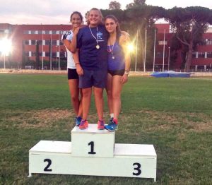 Sport - Atletica Vetralla - Tatiana Fontana sul terzo gradino del podio