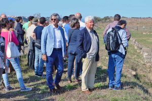 Tarquinia - Gli assessori Celli e Centini all’inaugurazione di “Civita Aperta”