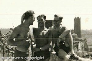 Tuscania - Tre soldati tedeschi nel 1944