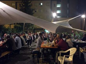 La cena solidale per i terremotati al carcere Mammagialla
