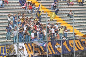 Sport - Calcio - Viterbese - La curva gialloblù