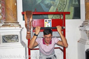 Viterbo - Prova di "portata" per uno studente europeo