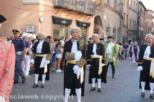 Viterbo - Santa Rosa - Corteo storico 2016 - La mazza del maggiordomo
