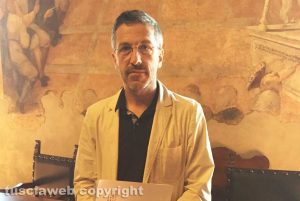 Tarquinia - Festival della letteratura breve - Il direttore Atcl (Associazione Teatrale fra i comuni del Lazio) Luca Fornari