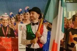 Sport - Luca Cristofori portabandiera ai mondiali per Majorettes