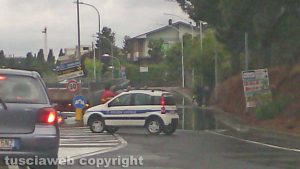 Maltempo - Viterbo - Chiuso il raccordino