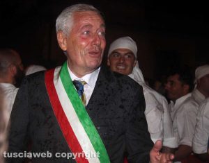 Santa Rosa - Il sindaco Michelini al trasporto