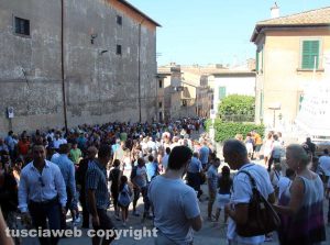 Santa Rosa - La messa alla basilica 