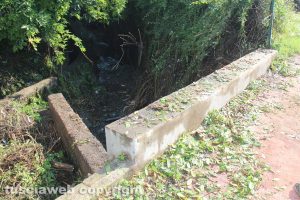 Viterbo - Maltempo - Sopralluogo in strada Bagni 