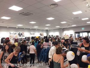 Viterbo - L'inaugurazione dell'Upim