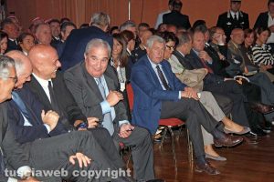 Giuseppe Fioroni e Leonardo Michelini seduti l'uno opposto all'altro