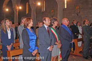 Le autorità civili alla celebrazione per San Matteo