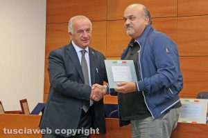 Viterbo - Bcc - Vincenzo Fiorillo e Luciano Cafaro, team manager della Viterbese