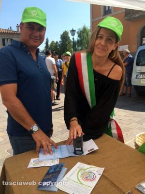 Proceno - Cammino sulla Francigena - Domenico Merlani e Cinzia Pellegrini