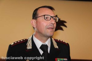 Il colonnello Giuseppe Palma, comandante provinciale dei carabinieri