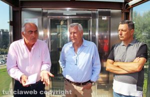 Viterbo - Ascensore verso il Sacrario - Ricci, Marini e Michelini