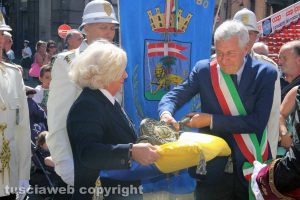 Santa Rosa - Consegnata la mazza del maggiordomo