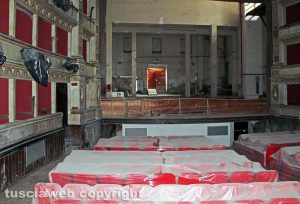 Viterbo - Teatro Unione - I lavori