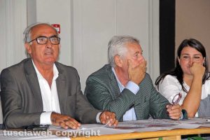 Viterbo - Teatro Unione - I lavori - Ricci, Michelini e Ciambella
