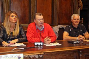 Viterbo - Presentazione della Festa dell'uva - Troncarelli, Bracaglia e Mecarini