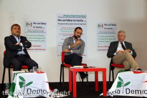 L'incontro del Pd agli Almadiani - Panunzi, Egidi e Michelini