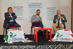 L'incontro del Pd agli Almadiani - Panunzi, Egidi e Michelini