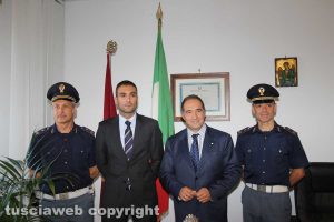 Il capo della squadra mobile Donato Marano con il questore Lorenzo Suraci