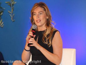 La ministra Boschi a Viterbo