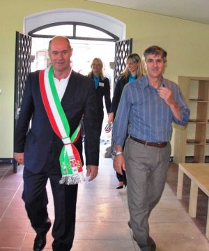 Tarquinia - Il sindaco Mazzola e l'assessore Celli 