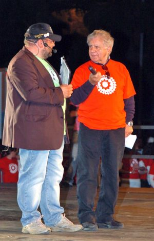 Il presidente di Juppiter Salvatore Regoli e don Antonio Mazzi