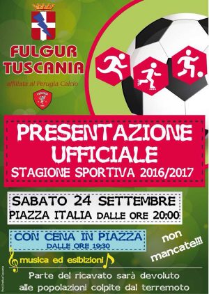 La presentazione della Fulgur 