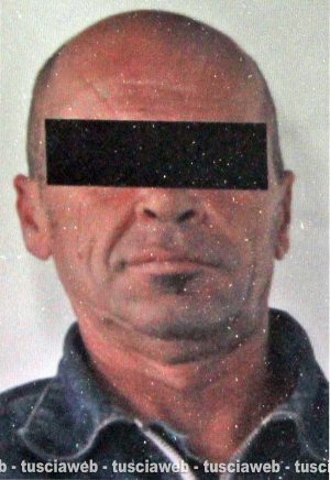 L'arrestato Marco Marcelli, 51enne