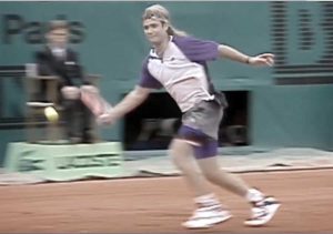 Lo spot Lavazza girato a Sutri con Agassi