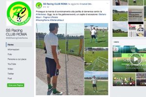 Sport - Calcio - Le foto di Stefano Mauri sulla pagina Facebook del Racing Roma