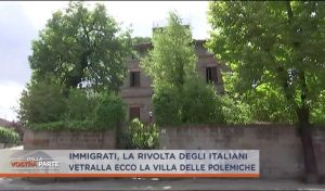 Vetralla - La villa ripresa dalla trasmissione di Rete4