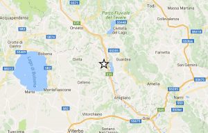 Scossa di terremoto tra Civitella e Graffignano