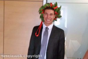 Viterbo - Marco Gammaitoni dottore in Economia aziendale