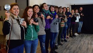Viterbo - Associazione Click - Alcuni studenti del corso di fotografia