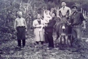 Canepina - Come eravamo - La famiglia Petti nel 1958