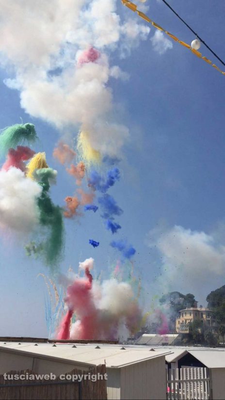 Genova - La Sagra del fuoco a Recco