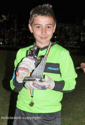 Viterbo - Dieci candeline per il “portierone” Andrea Grazini
