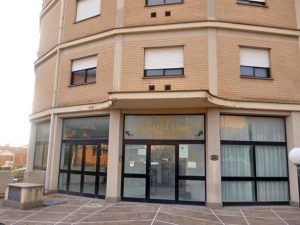 Tarquinia - L'ingresso dell'hotel Sporting