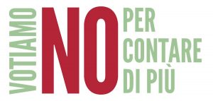 "Votiamo No per contare di più"