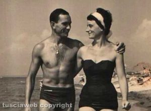 Vignanello - Come eravamo - Augusto Agnitelli e Lina Cherubini in viaggio di nozze